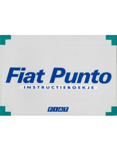 1995 FIAT PUNTO INSTRUCTIEBOEKJE NEDERLANDS