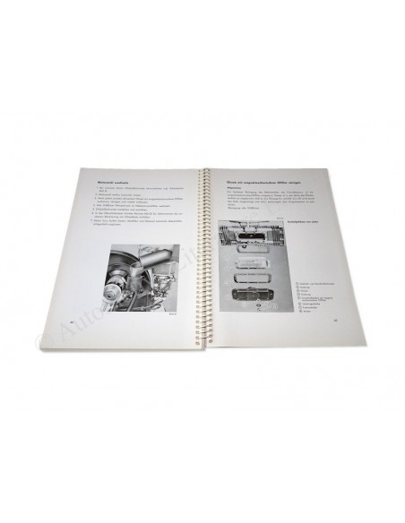 1960 PORSCHE 356 B BETRIEBSANLEITUNG DEUTSCH