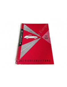 1958 PORSCHE 356 A INSTRUCTIEBOEKJE DUITS