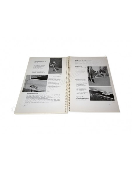 1958 PORSCHE 356 A BETRIEBSANLEITUNG DEUTSCH