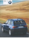 2003 BMW X3 INSTRUCTIEBOEKJE NEDERLANDS
