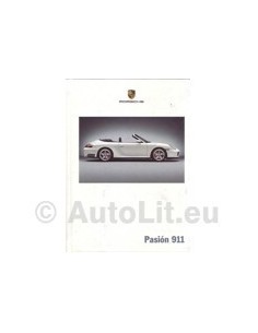 2004 PORSCHE 911 CARRERA & TARAGA HARDCOVER BROCHURE SPAANS