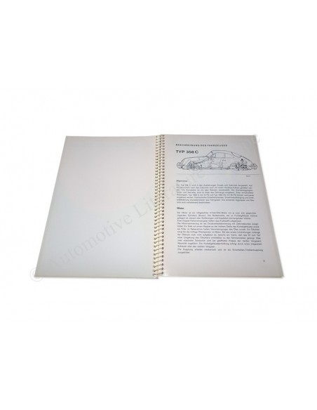 1964 PORSCHE 356 C BETRIEBSANLEITUNG DEUTSCH
