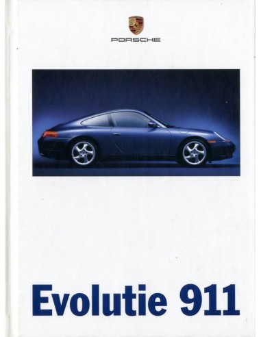 1998 PORSCHE 911 CARRERA HARDCOVER BROCHURE NEDERLANDS