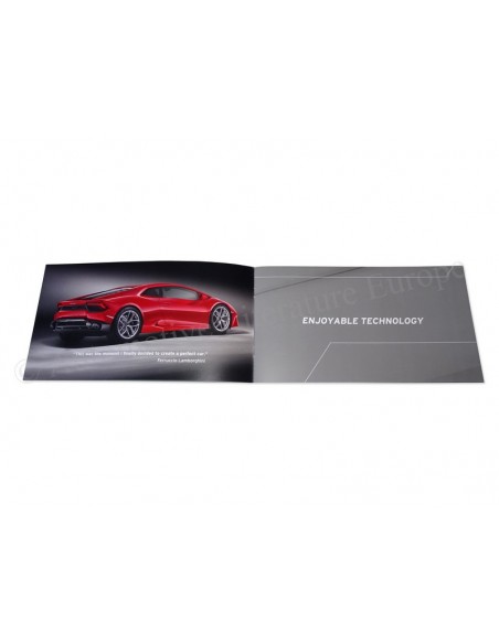 2016 LAMBORGHINI HURACAN LP 580-2 BROCHURE ENGELS