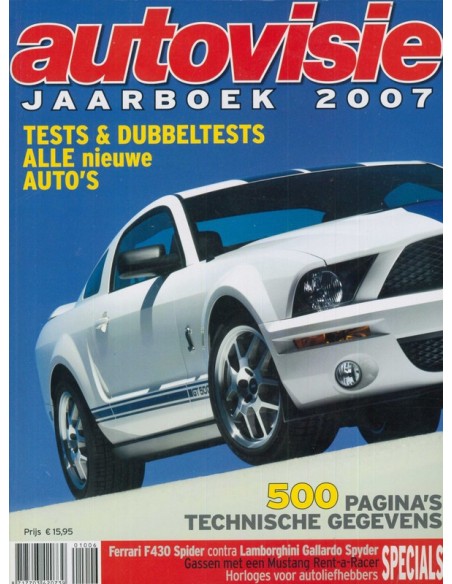 2007 AUTOVISIE JAARBOEK NIEDERLÄNDISCH