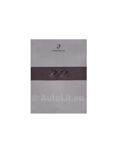 2007 PORSCHE 911 CARRERA + TARGA HARDCOVER BROCHURE ENGELS + BOX