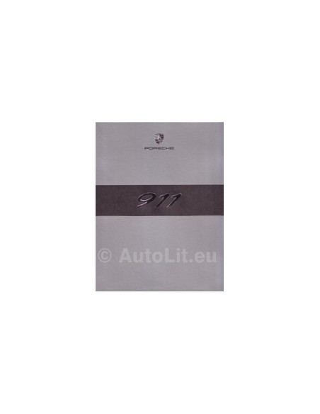 2007 PORSCHE 911 CARRERA + TARGA HARDCOVER BROCHURE ENGELS + BOX