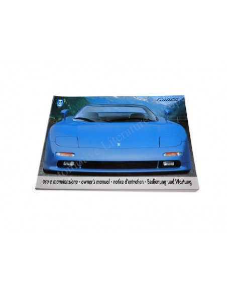 1992 DE TOMASO PANTERA SI BETRIEBSANLEITUNG 