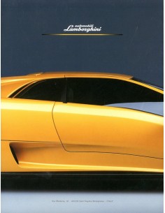 2000 LAMBORGHINI DIABLO 6.0 BROCHURE ENGELS 2