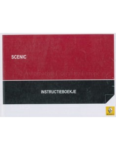 2015 RENAULT SCENIC INSTRUCTIEBOEKJE NEDERLANDS