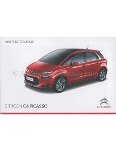 2014 CITROEN C4 PICASSO INSTRUCTIEBOEKJE NEDERLANDS