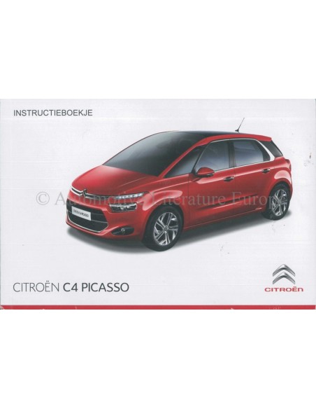 2014 CITROEN C4 PICASSO INSTRUCTIEBOEKJE NEDERLANDS