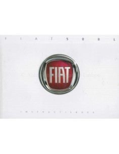 2013 FIAT 500L INSTRUCTIEBOEKJE NEDERLANDS