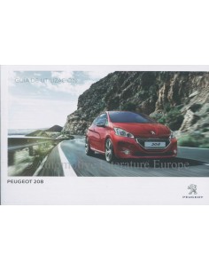 2014 PEUGEOT 208 OWNERS MANUAL SPANISH
