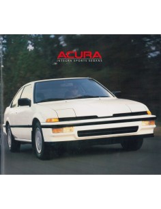 1988 ACURA INTEGRA PROSPEKT ENGLISCH