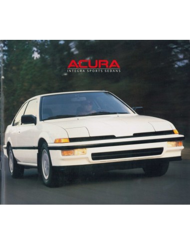 1988 ACURA INTEGRA BROCHURE ENGELS