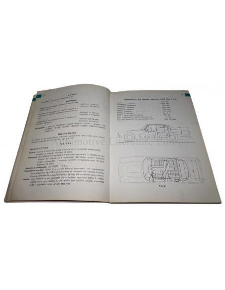 1969 MASERATI QUATTROPORTE I & MEXICO OWNER'S MANUAL ITALIAN
