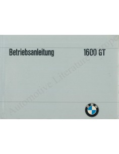 1965 BMW 1800 TI BETRIEBSANLEITUNG DEUTSCH