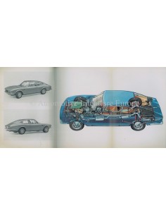 1967 FIAT DINO COUPE OWNER'S MANUAL ITALIAN 2