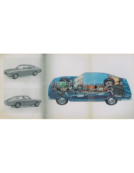 1967 FIAT DINO COUPE BETRIEBSANLEITUNG ITALIENISCH