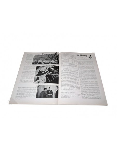 1953 PORSCHE CHRISTOPHORUS MAGAZINE 6 DUITS