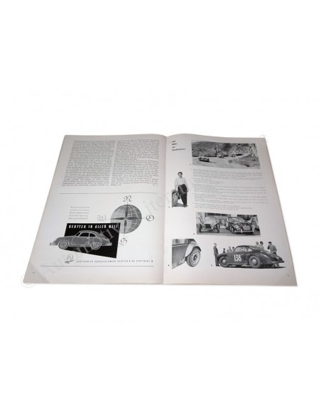 1953 PORSCHE CHRISTOPHORUS MAGAZINE 6 GERMAN