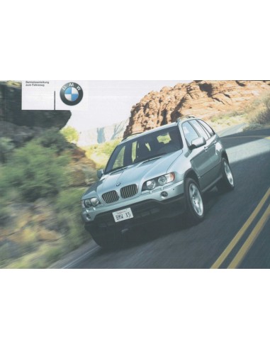 2003 BMW X5 OWNER'S MANUAL GERMAN