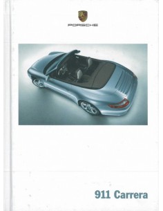 2005 PORSCHE 911 CARRERA HARDCOVER BROCHURE DUITS