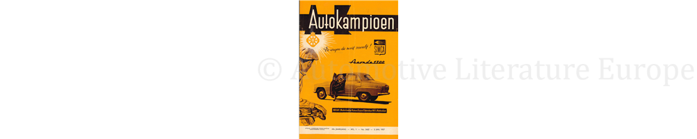 AUTOKAMPIOEN 1957