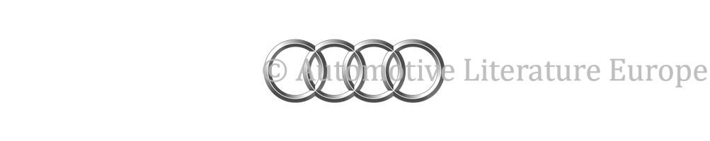 AUDI SPORT QUATTRO (owner manuals, repair manuals, spare parts manuals)
