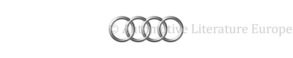 AUDI GARANTIE & SERVICE (instructieboekjes, reparatiehandboeken, onderdeelboeken)