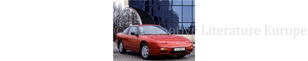 NISSAN 200SX PROSPEKTE